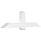 Ekena Millwork Eugene Architectural Grade PVC Gable Bracket, 72"W x 21"H x 6"D x 6"F, 7/12 Pitch GBP072X21X0606EUG00 - alternate 1